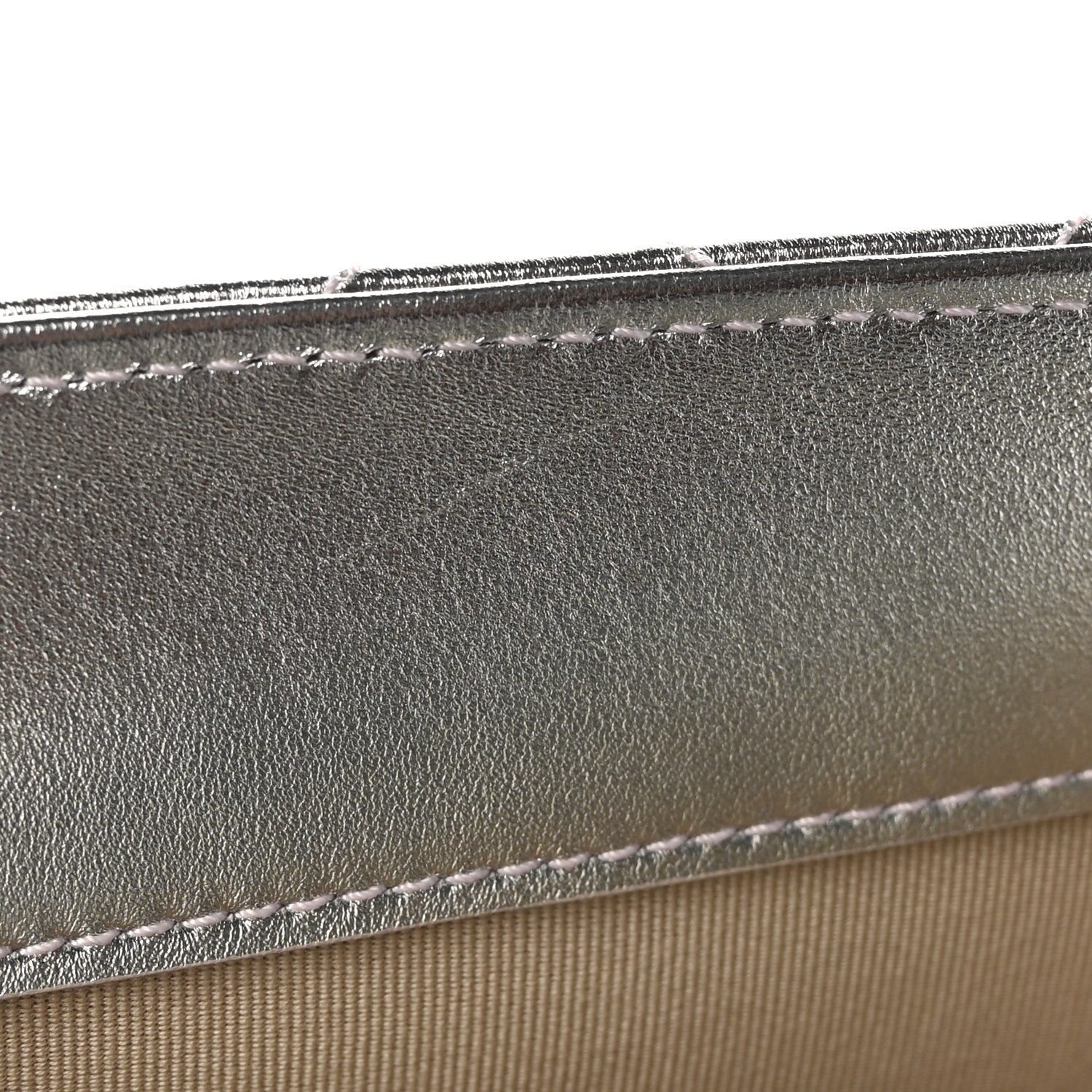 Chanel Metallic Lambskin Like A Wallet Flap Golden Pink 12 of 13