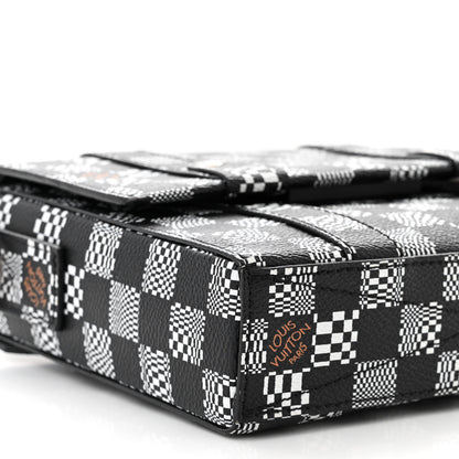 Louis Vuitton Damier Distorted Flap Soft Trunk Messenger 8 of 11