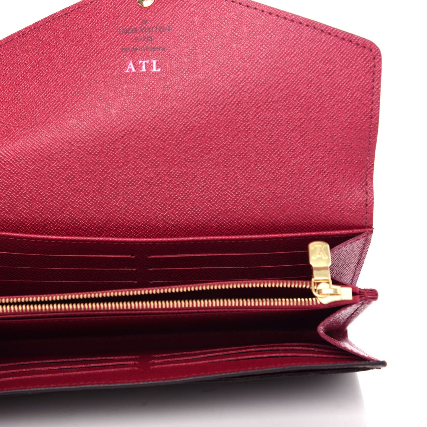Monogram Sarah Wallet NM Fuchsia