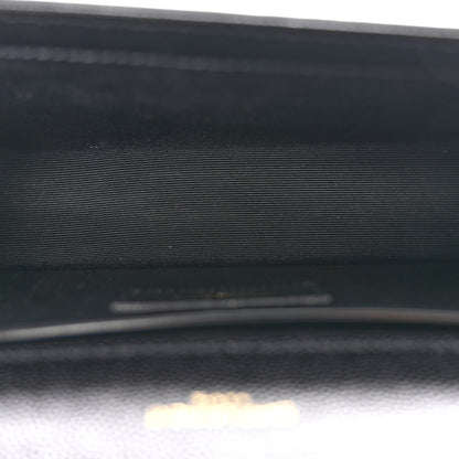 Saint Laurent Grain De Poudre Small Monogram Kate Satchel Black 5 of 14