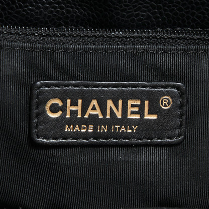 Chanel Caviar Grand Shopping Tote GST Black 6 of 7