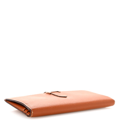 Hermes Epsom Bearn Gusset Wallet Gold 4 of 11