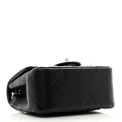 Chanel Lambskin Quilted Mini Square Flap Black 4 of 10