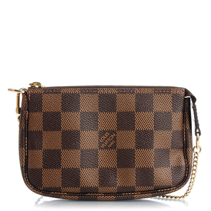 Louis Vuitton Damier Ebene Mini Pochette Accessories 1 of 7