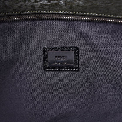 Fendi Vitello Elite Cuoio Monster Buggies Medium Roll Tote Ciclamino Black Multicolor Verde Prato 5 of 12