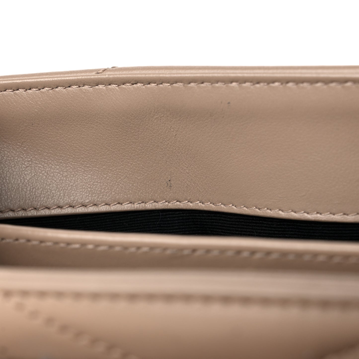 Calfskin Y Quilted Monogram Toy Loulou Crossbody Bag Dark Beige