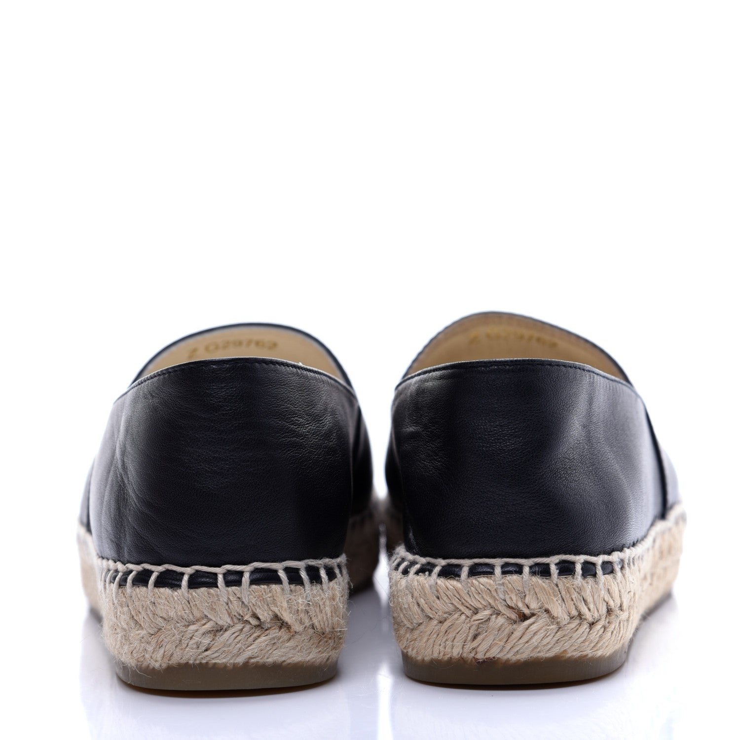 Chanel Lambskin CC Espadrilles 36 Dark Navy 5 of 14
