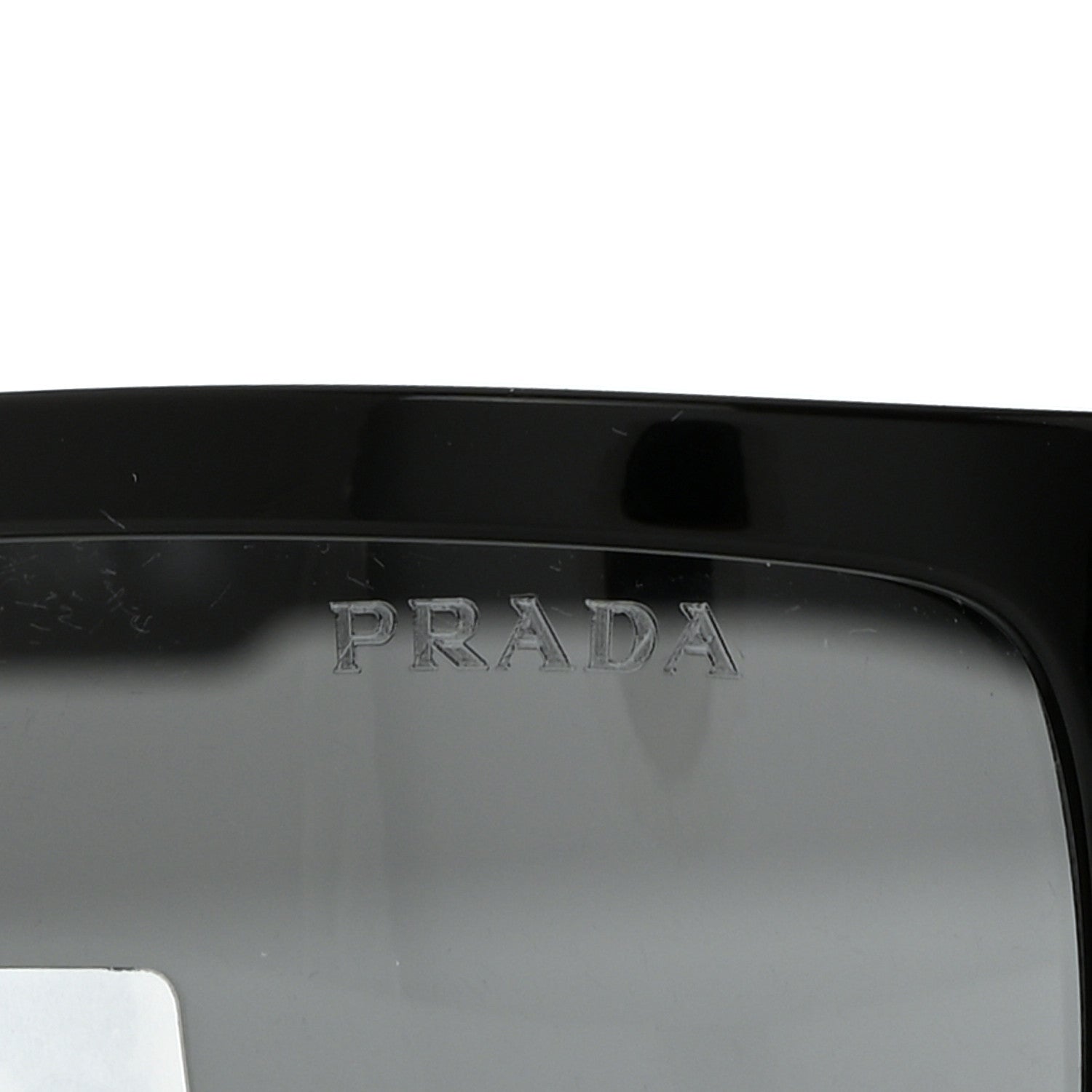 Prada Acetate Sunglasses SPR A11 Black Gold 4 of 8