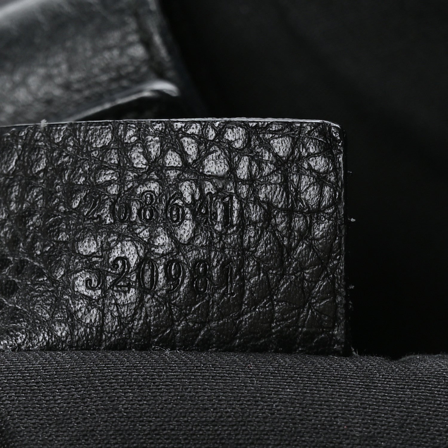 Gucci Monogram Medium Abbey Convertible Tote Black 7 of 9