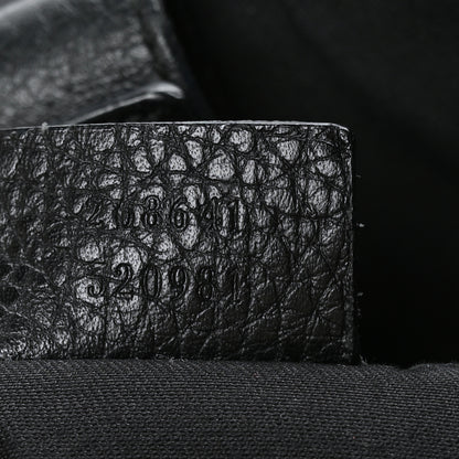 Gucci Monogram Medium Abbey Convertible Tote Black 7 of 9
