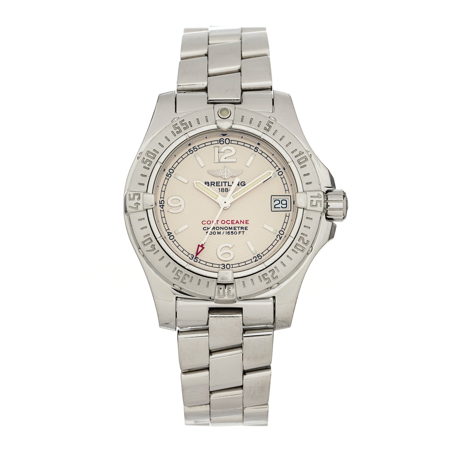 Stainless Steel 33mm Colt Oceane Quartz Watch A77380