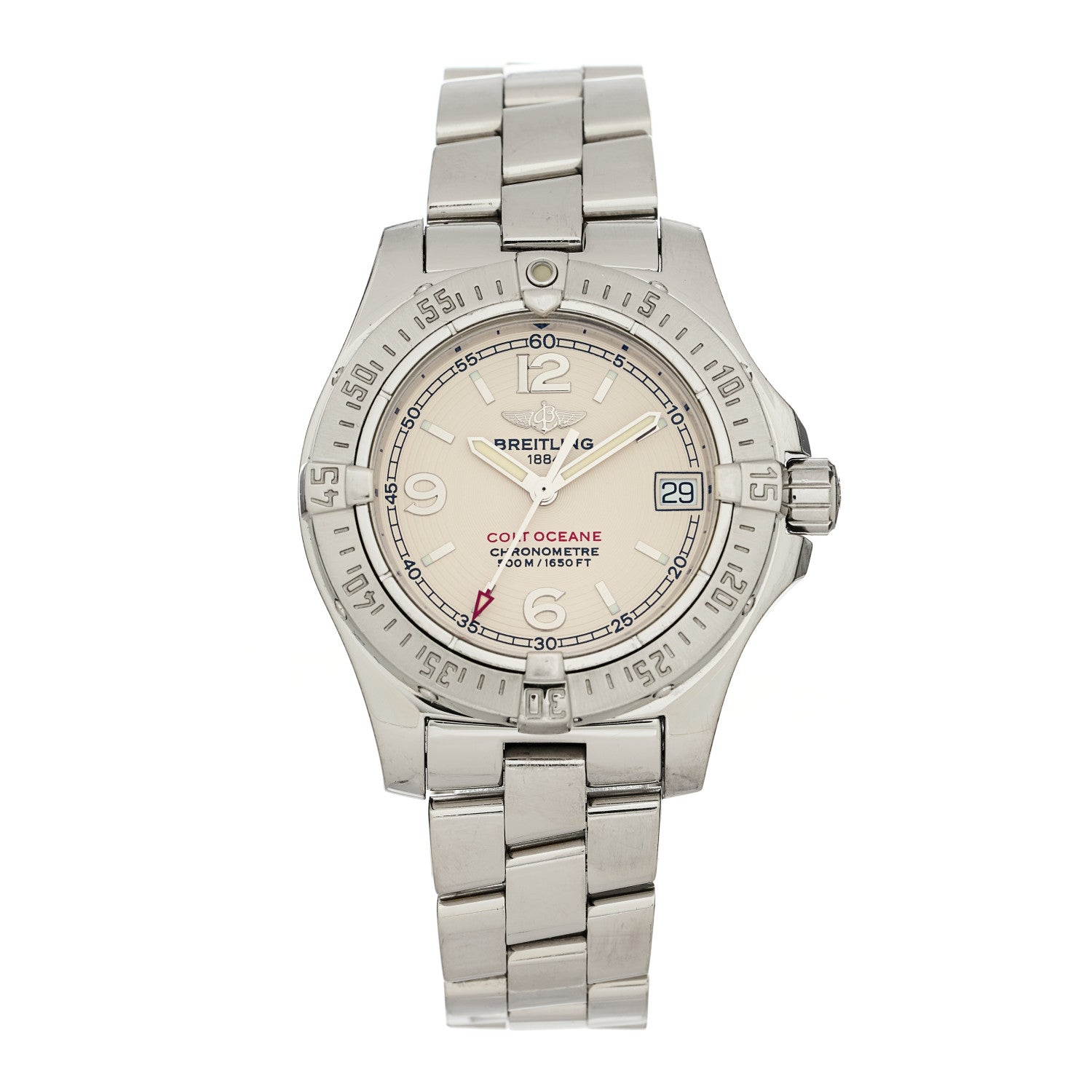 Breitling Stainless Steel 33mm Colt Oceane Quartz Watch A77380 1 of 4