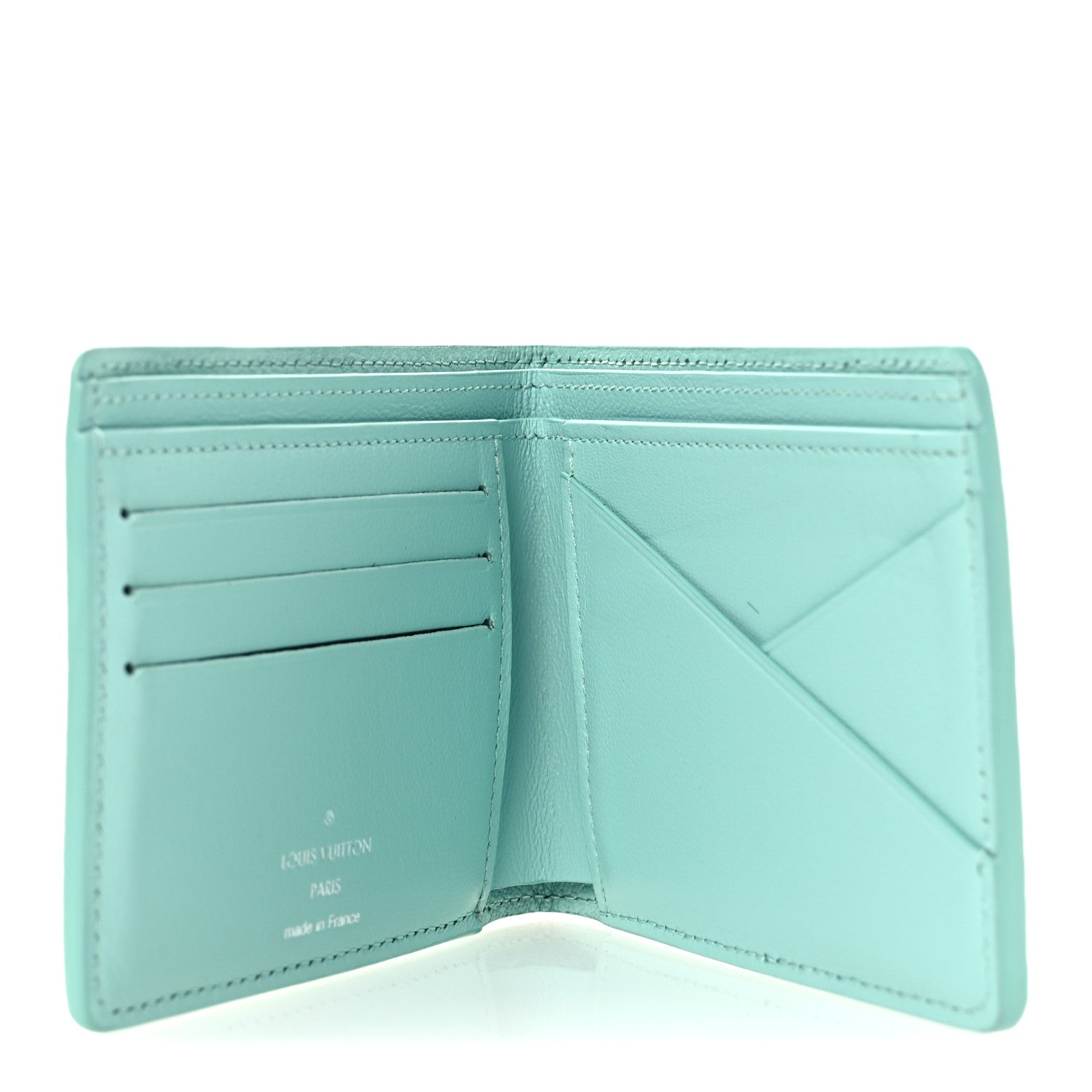 Louis Vuitton Alligator Multiple Wallet Lagoon 4 of 7