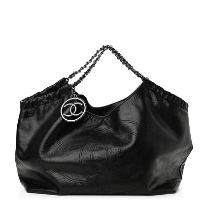 Chanel Calfskin Large Coco Cabas Black 1 of 16