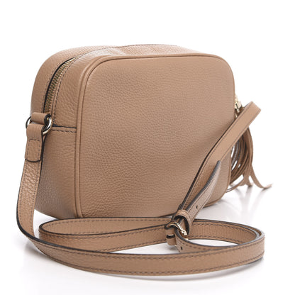 Gucci Pebbled Calfskin Small Soho Disco Bag Rose Beige 2 of 9