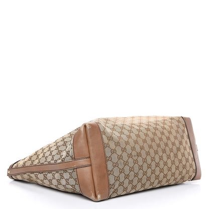 Gucci Monogram Large Craft Tote Light Brown 3 of 19