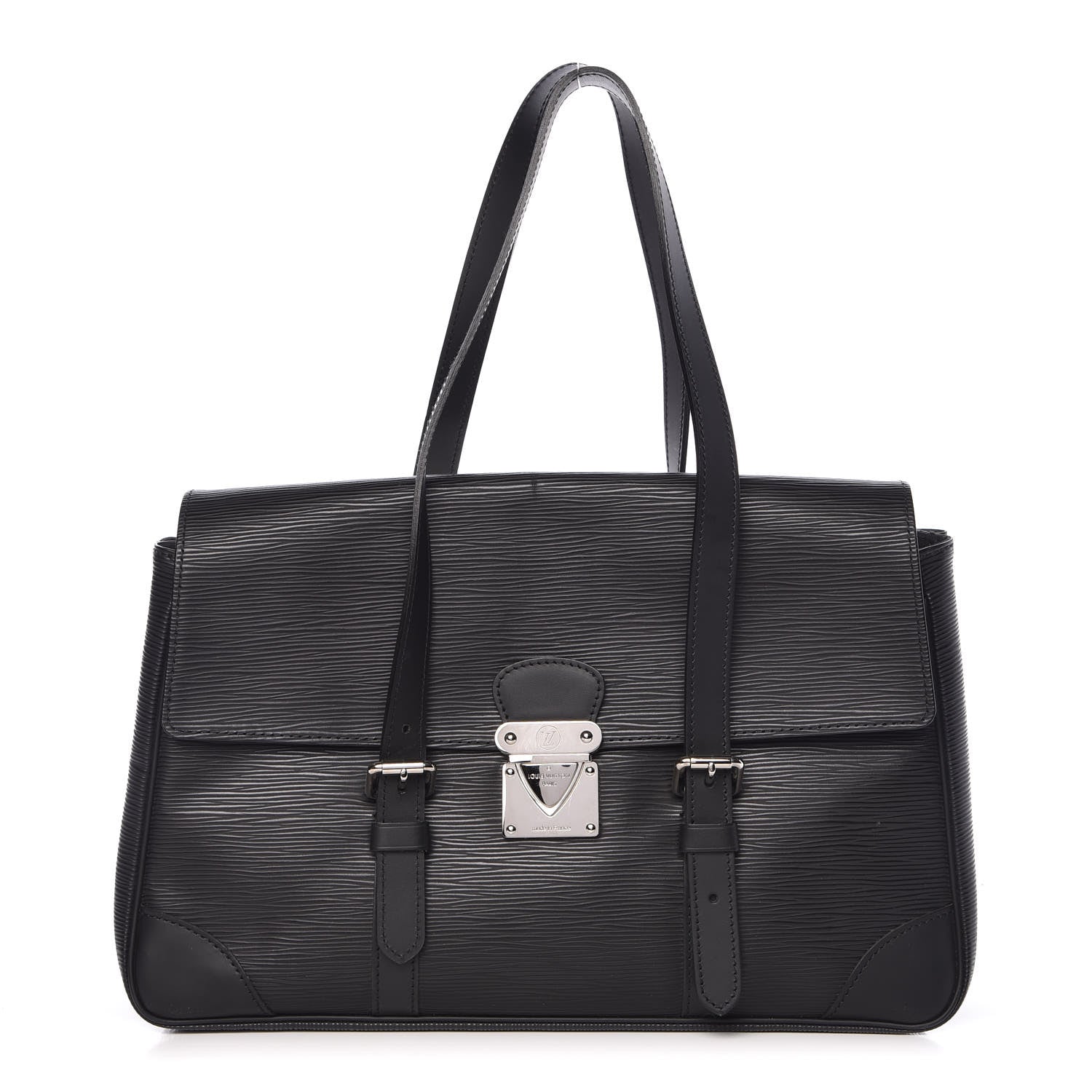 Louis Vuitton Epi Segur MM Black 1 of 14