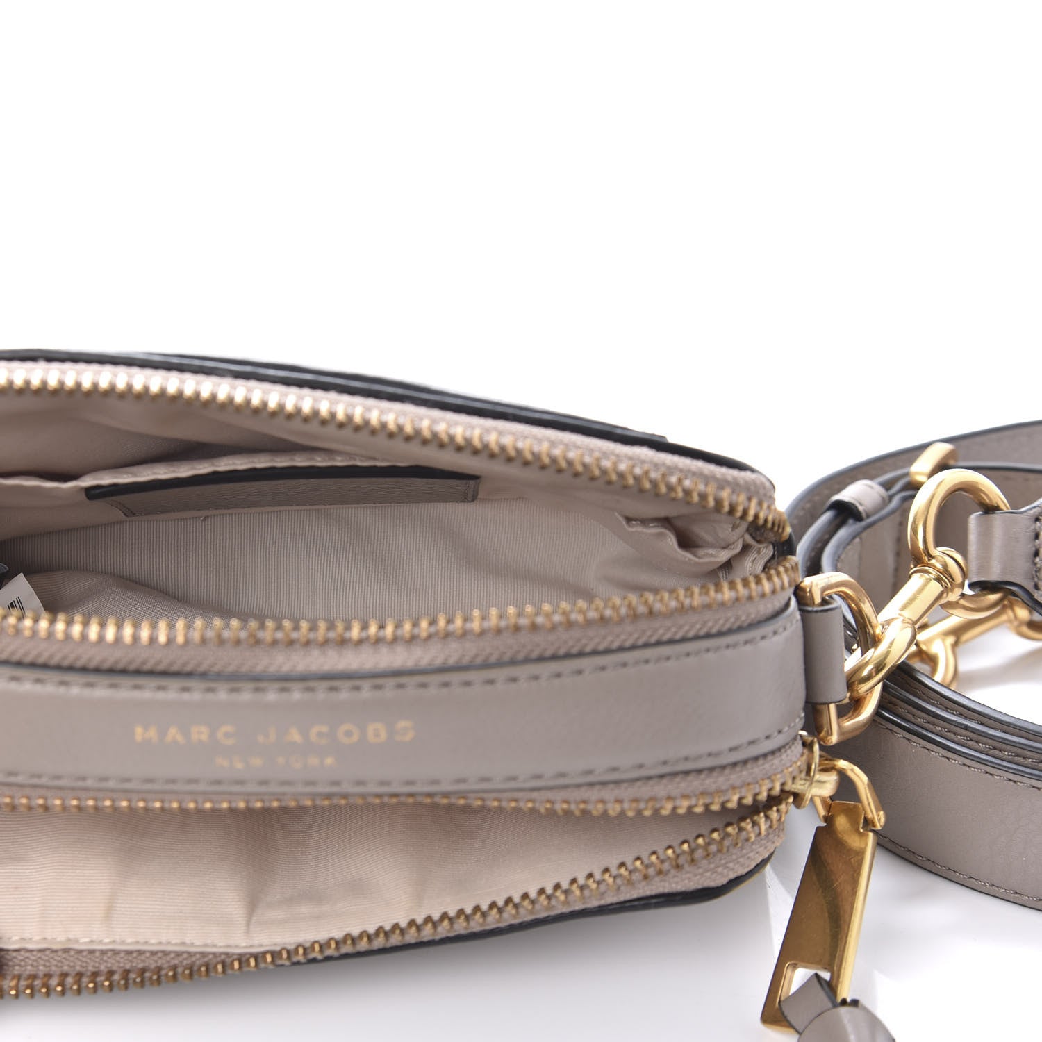 Marc Jacobs Calfskin Recruit Camera Bag Mink 5 of 10