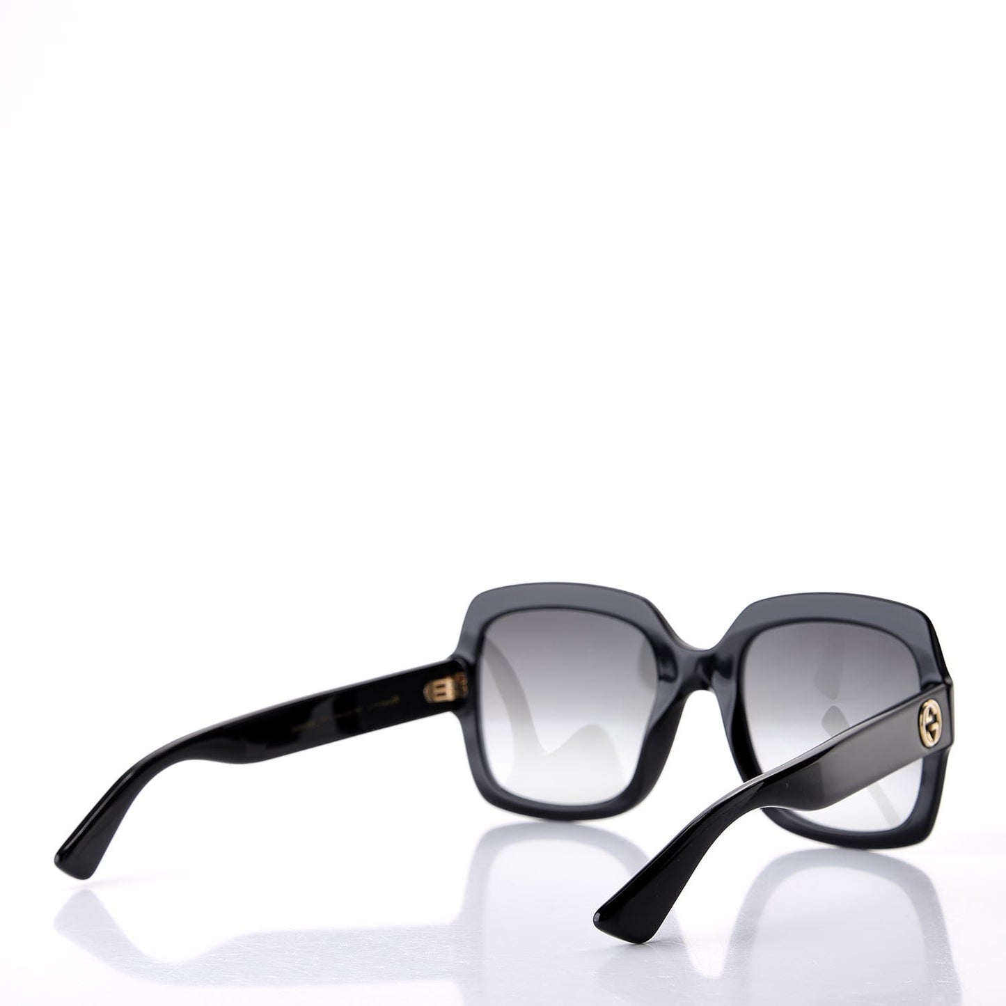 Oversize Square GG 0036S Sunglasses Black
