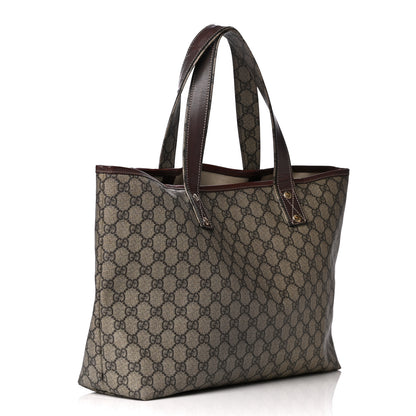 Gucci GG Plus Monogram Medium Signature Web Loop Tote Brown 3 of 9