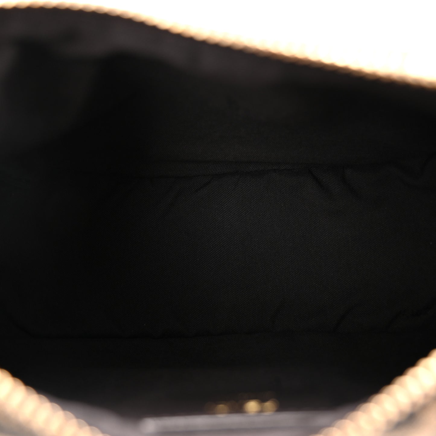 Denim Jacquard FF Effect Vitello Grace Mini Fendigraphy Hobo Bag Tobacco Moro Ebano