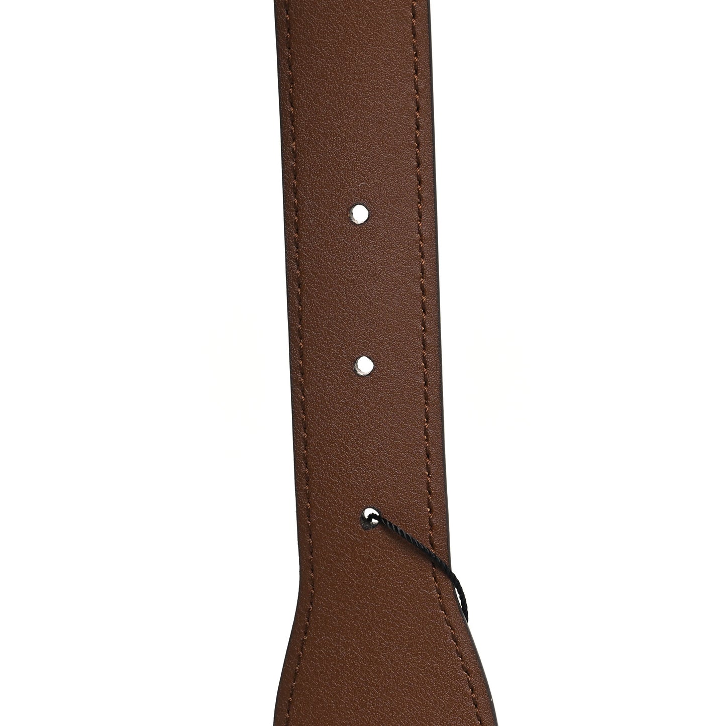 Efesto Leather Horsebit 25mm Belt 90 36 Brown Sugar