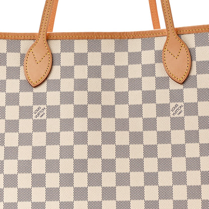 Louis Vuitton Damier Azur Neo Neverfull GM Rose Ballerine 9 of 11