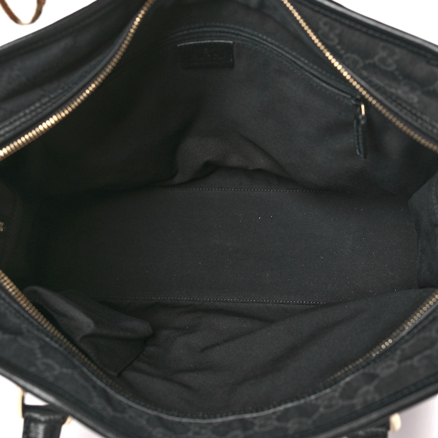 Gucci Monogram Tote Black 5 of 9