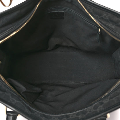 Gucci Monogram Tote Black 5 of 9