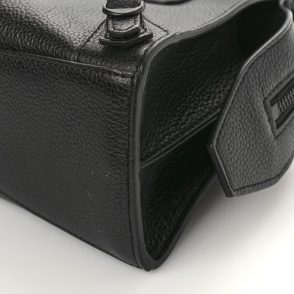 Balenciaga Grained Calfskin Neo Classic Black Hardware Mini City Black 7 of 7