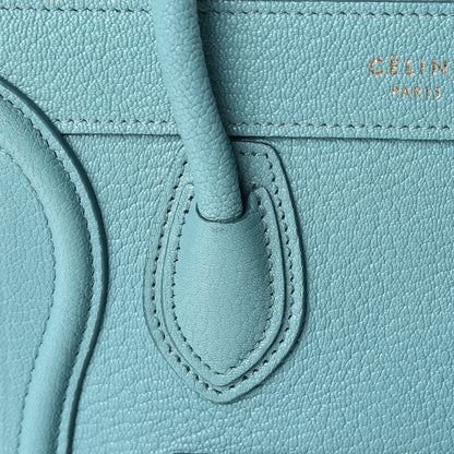 Celine Goatskin Nano Luggage Antarctic 11 of 14
