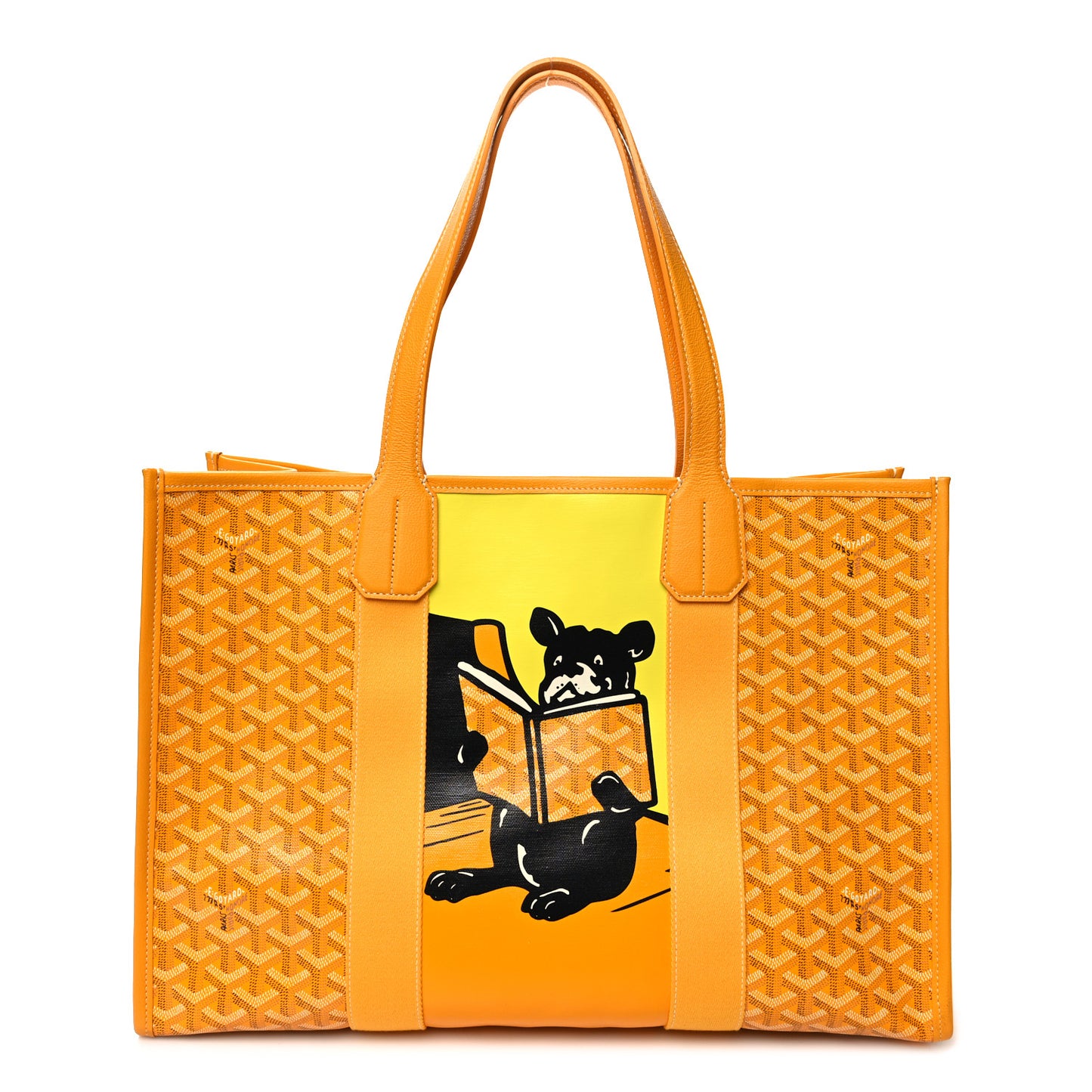 Goyardine Villette Tote Yellow