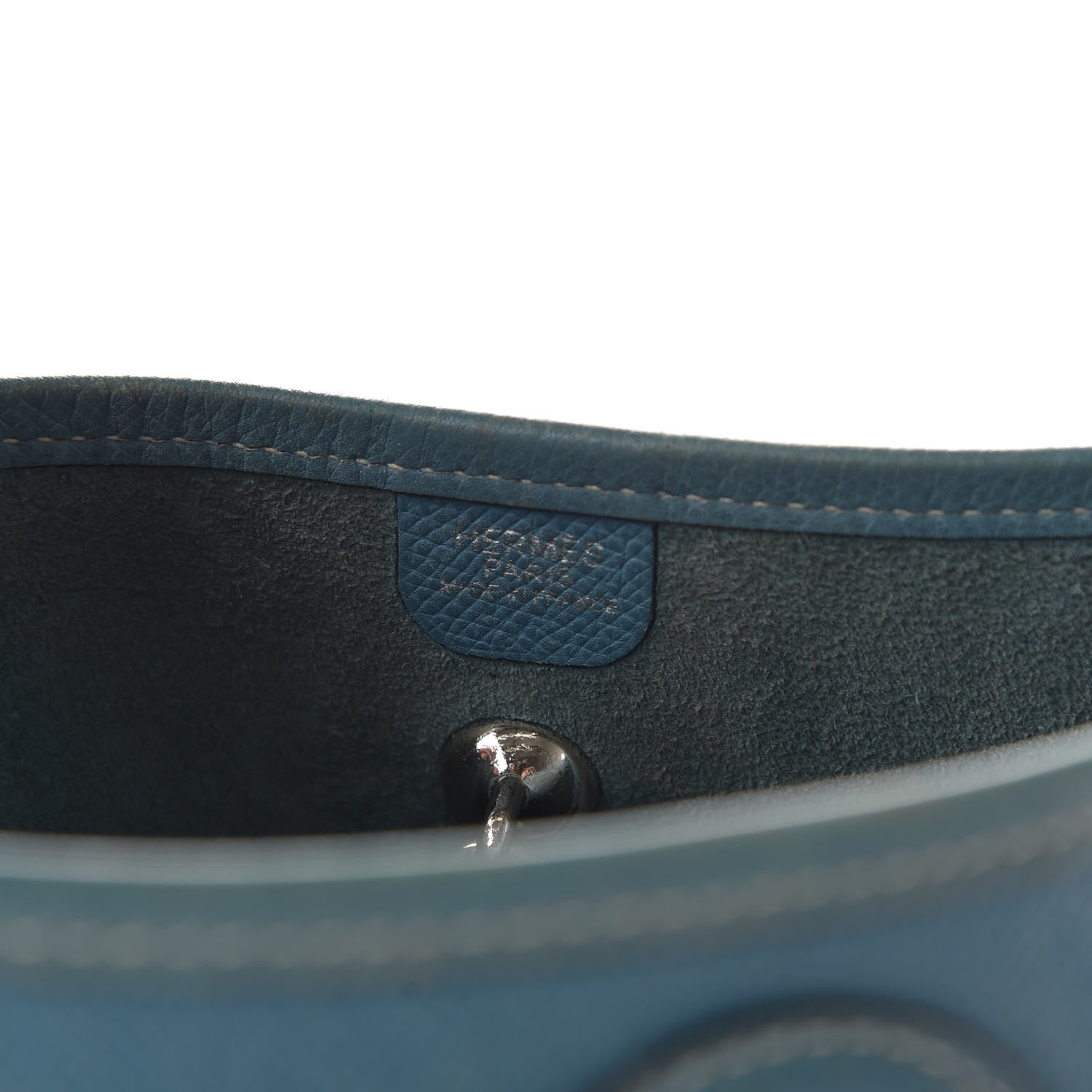 Hermes Epsom Vespa PM Blue Jean 8 of 10