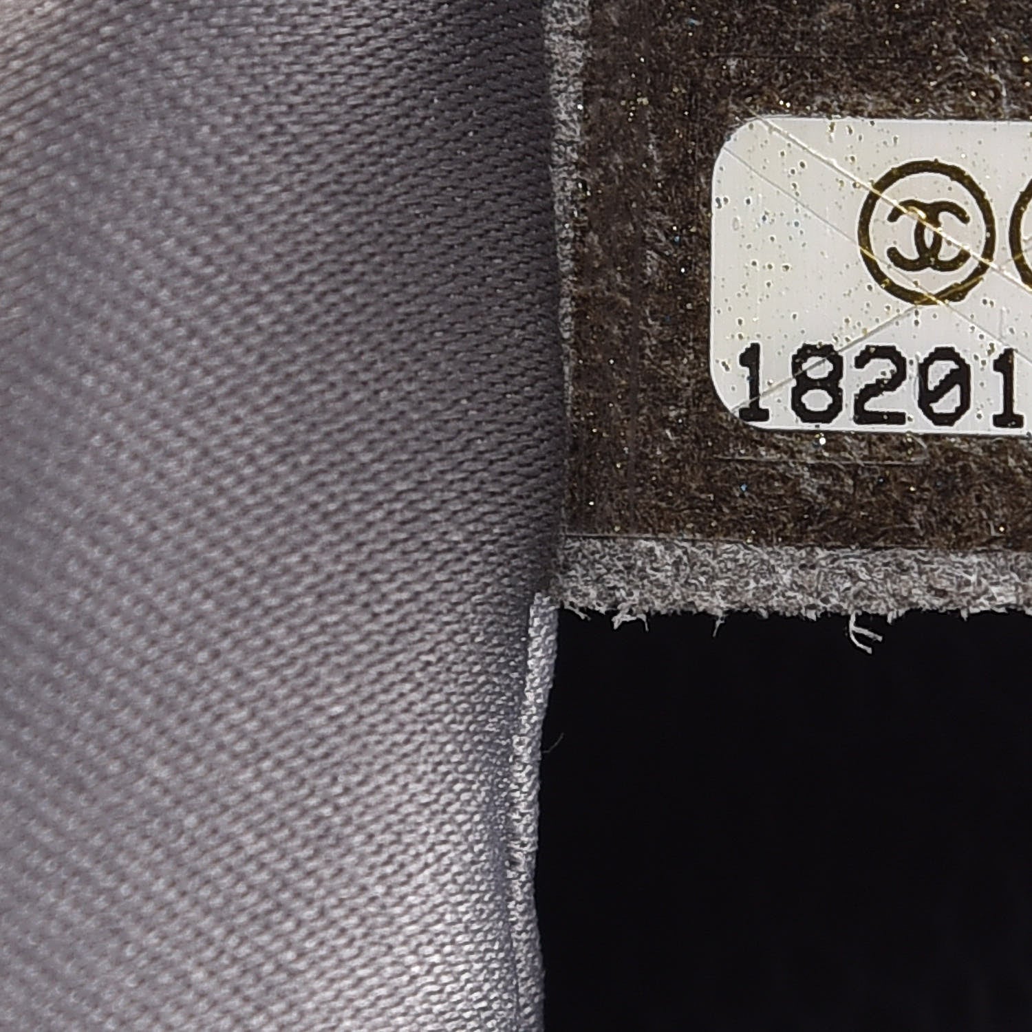 Chanel Caviar Quilted Grand Shopping Tote GST Dark Grey 9 of 9