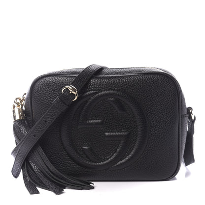 Gucci Pebbled Calfskin Small Soho Disco Bag Black 1 of 9
