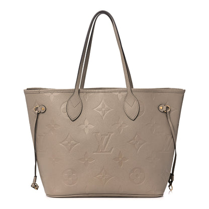 Louis Vuitton Empreinte Monogram Giant Neverfull MM Tourterelle 1 of 11