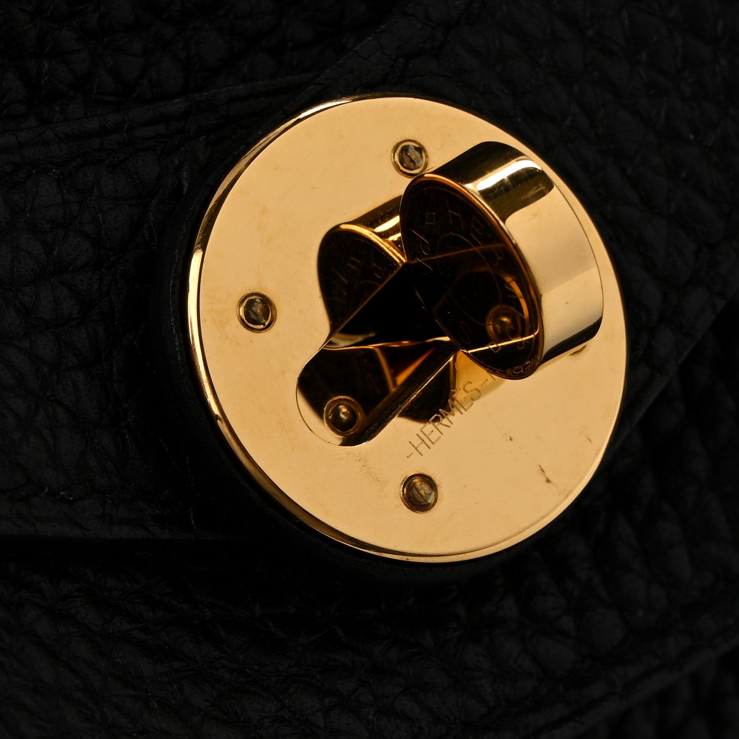 Hermes Taurillon Clemence Lindy 30 Black 13 of 14