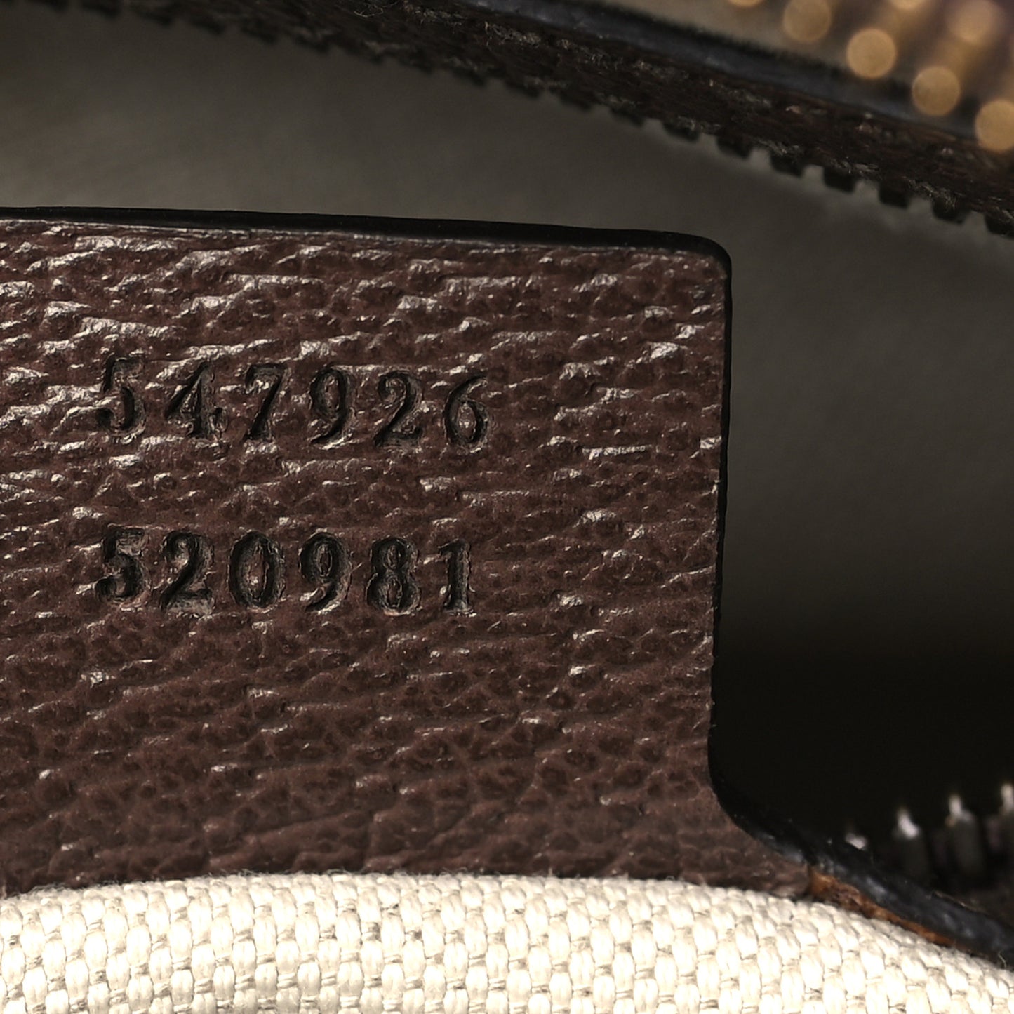 GG Supreme Monogram Web Small Ophidia Messenger Bag Brown