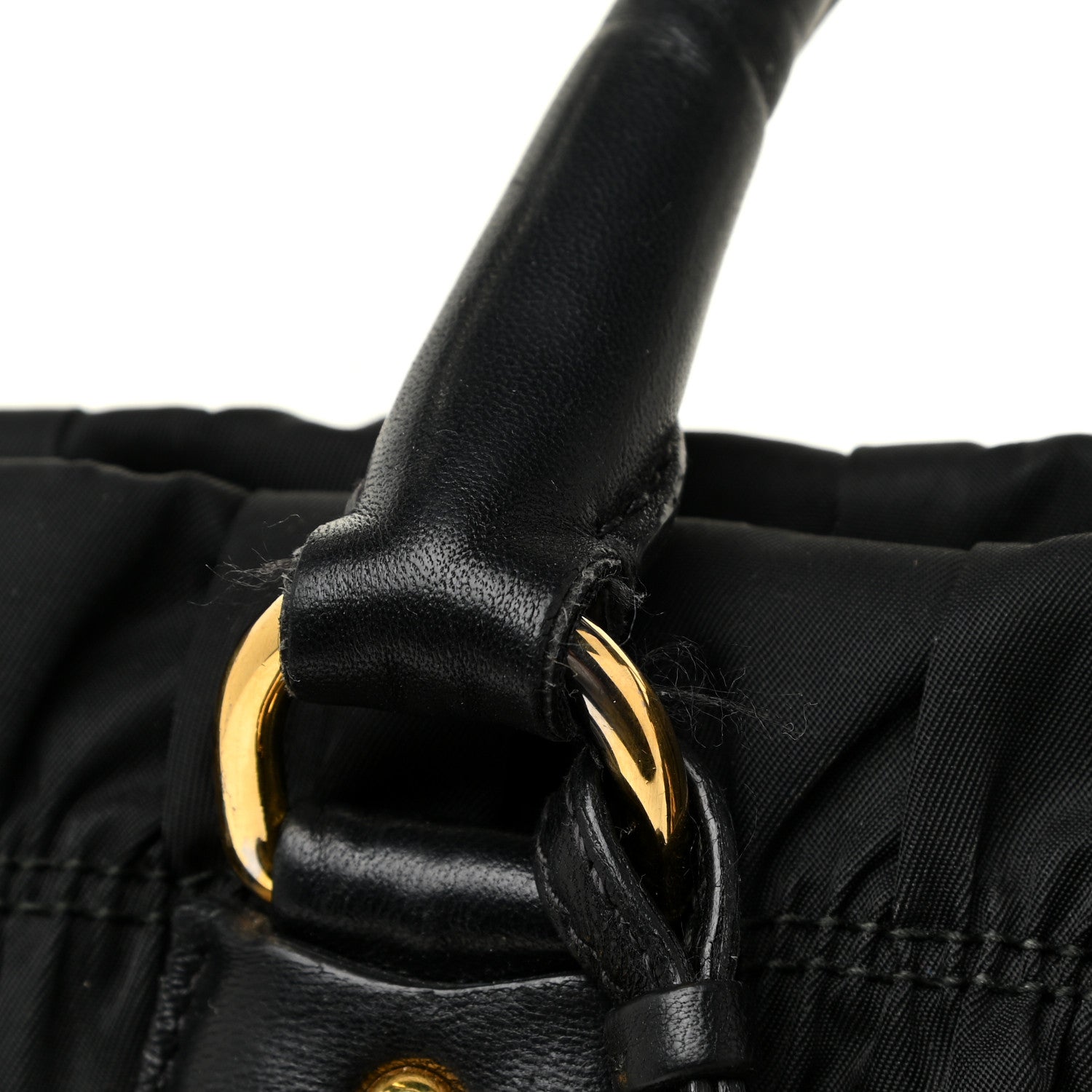 Prada Tessuto Nylon Gaufre Tote Black 10 of 13