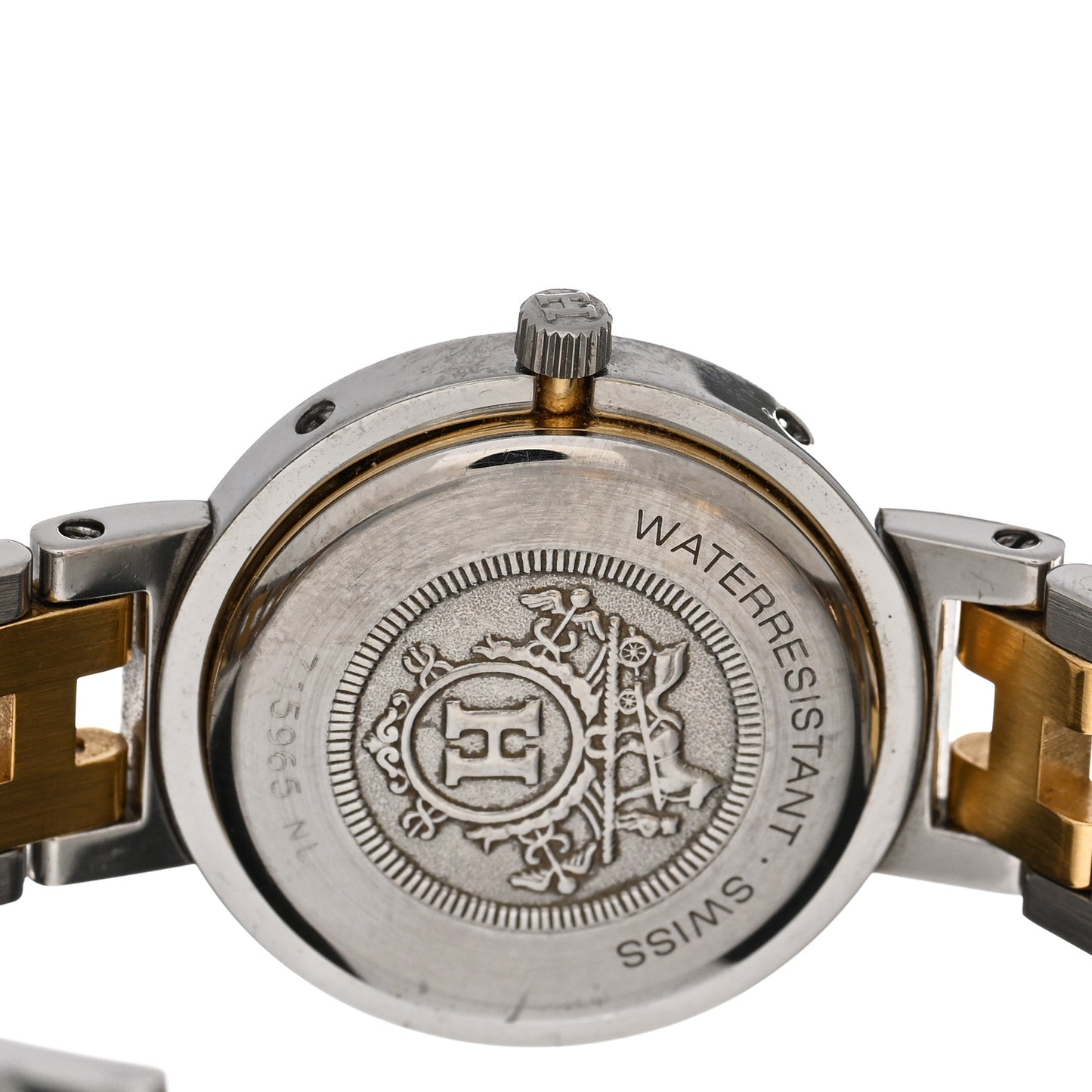 Stainless Steel 24mm Clipper Quartz Watch Gold