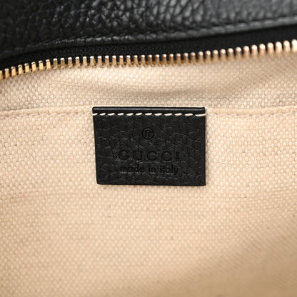 Gucci Pebbled Calfskin Small Soho Disco Bag Black 6 of 12