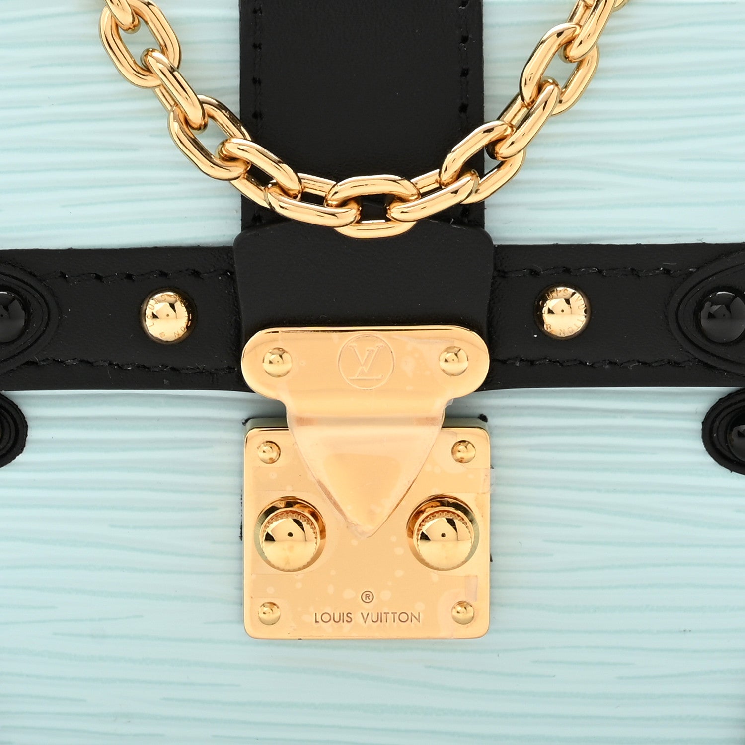 Louis Vuitton Epi Essential Trunk NM Light Blue 7 of 9