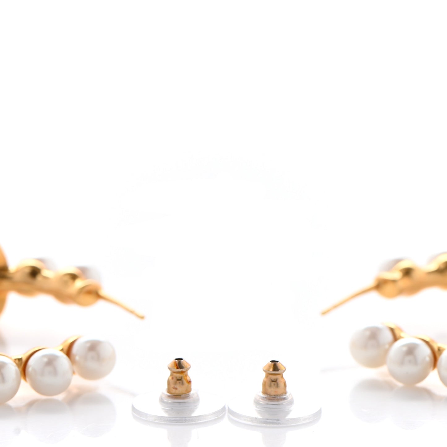 Pearl CC More Is More Small Hoop Earrings Gold