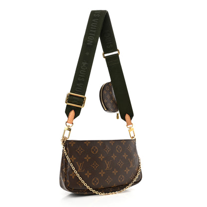 Louis Vuitton Monogram Multi Pochette Accessories Kaki 3 of 13
