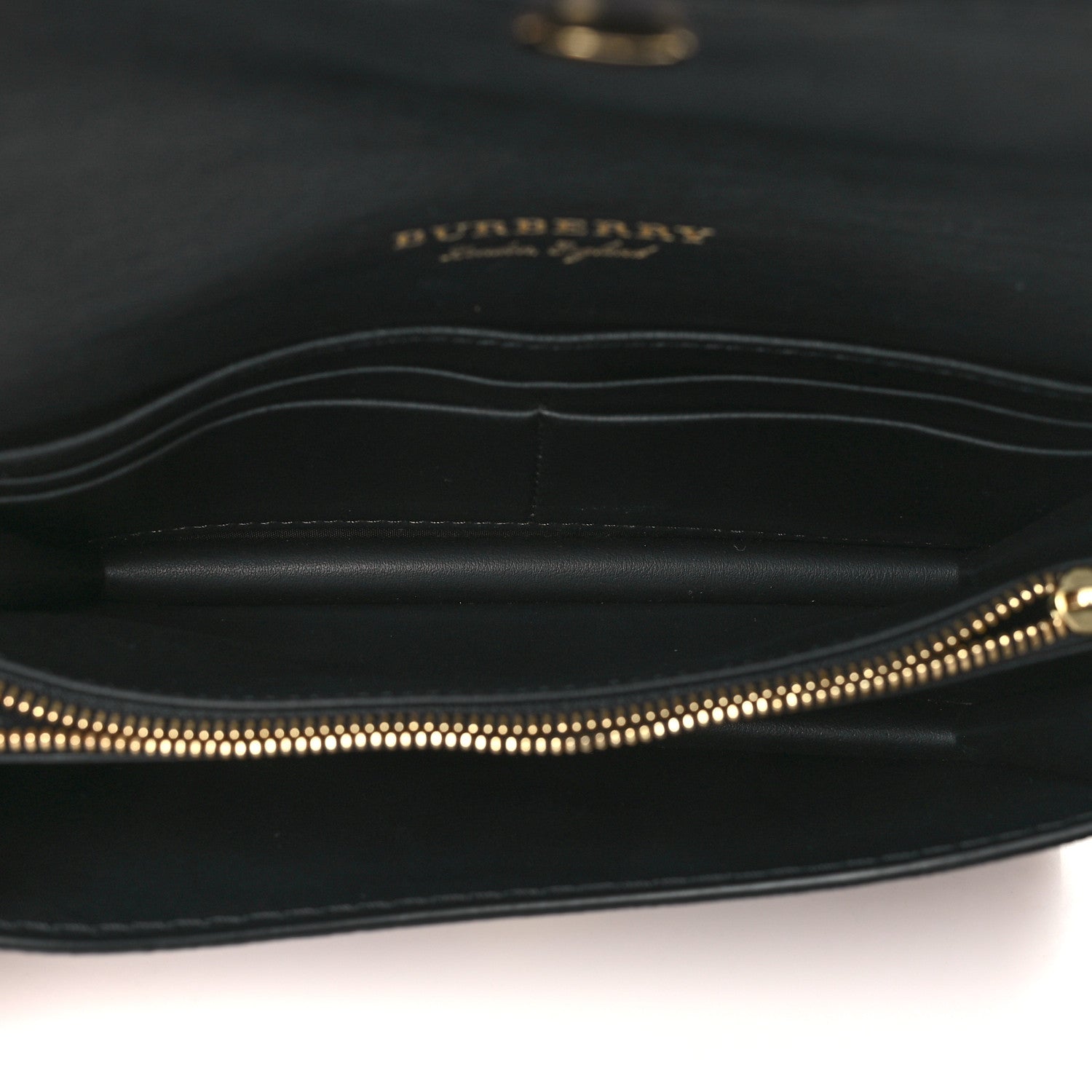 Burberry House Check Bridle Calfskin Small Madison Buckle Bag Tan 5 of 11