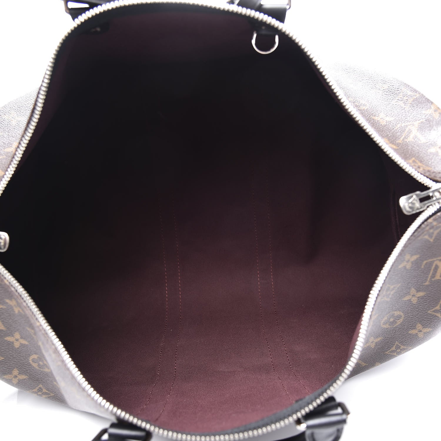 Louis Vuitton Monogram Macassar Keepall Bandouliere 45 4 of 11