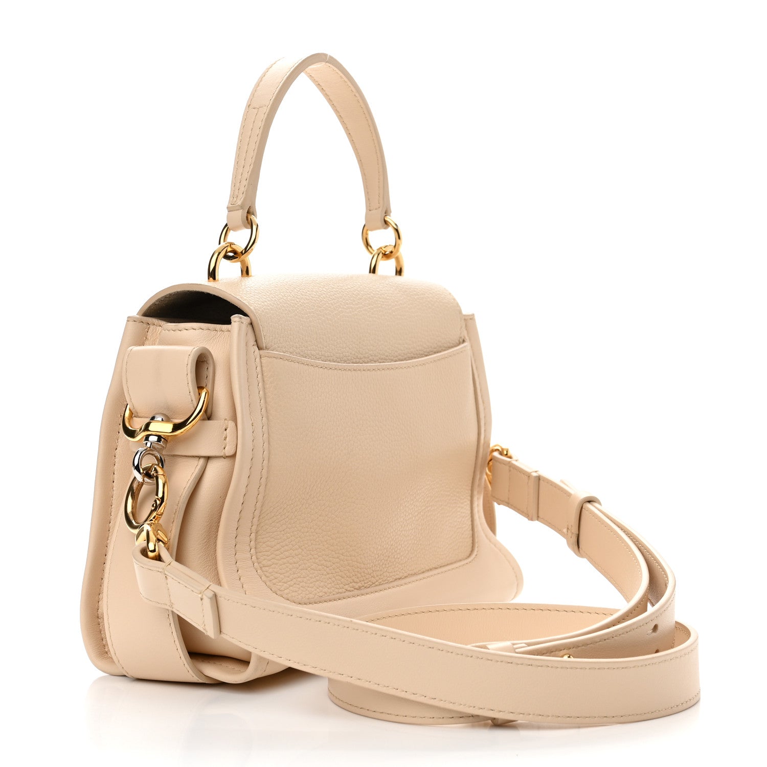 Chloe Calfskin Mini Tess Day Bag Sweet Beige 3 of 13