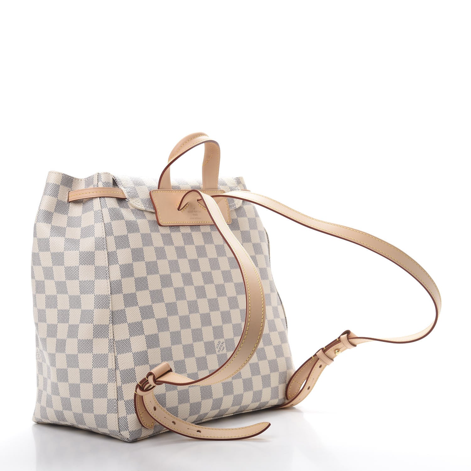 Louis Vuitton Damier Azur Sperone Backpack 2 of 8