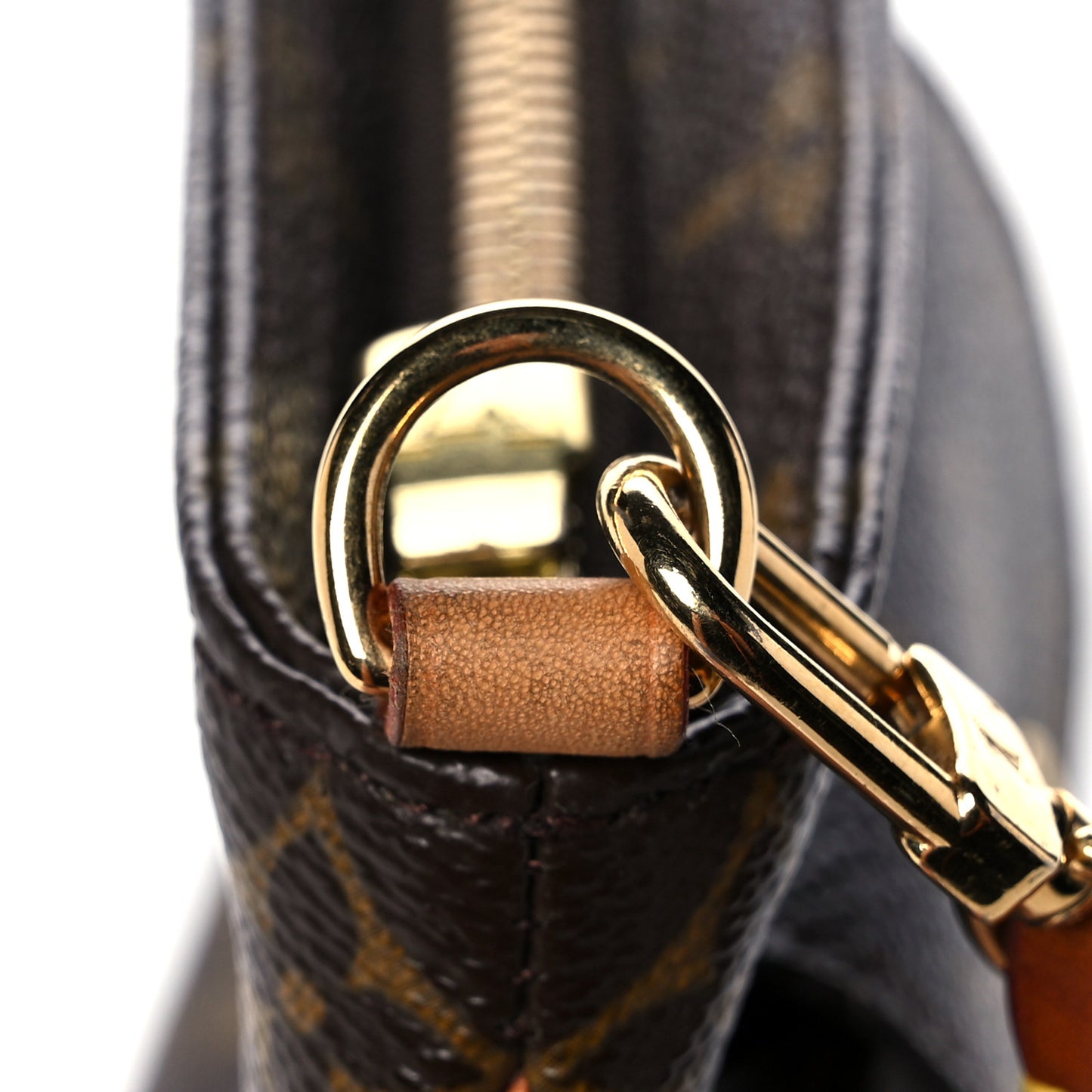 Monogram Partition Clutch