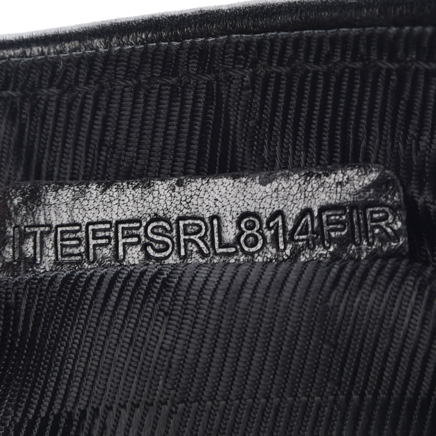 Prorsum Lambskin Studded Wristlet Clutch Black